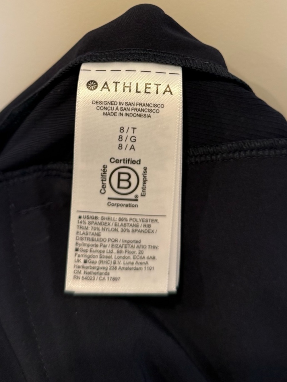Athleta Brooklyn shorts 8 Tall - Picture 8 of 8